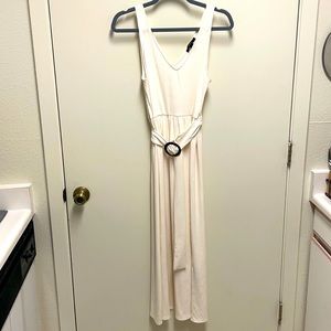 Cream Maxi Dress